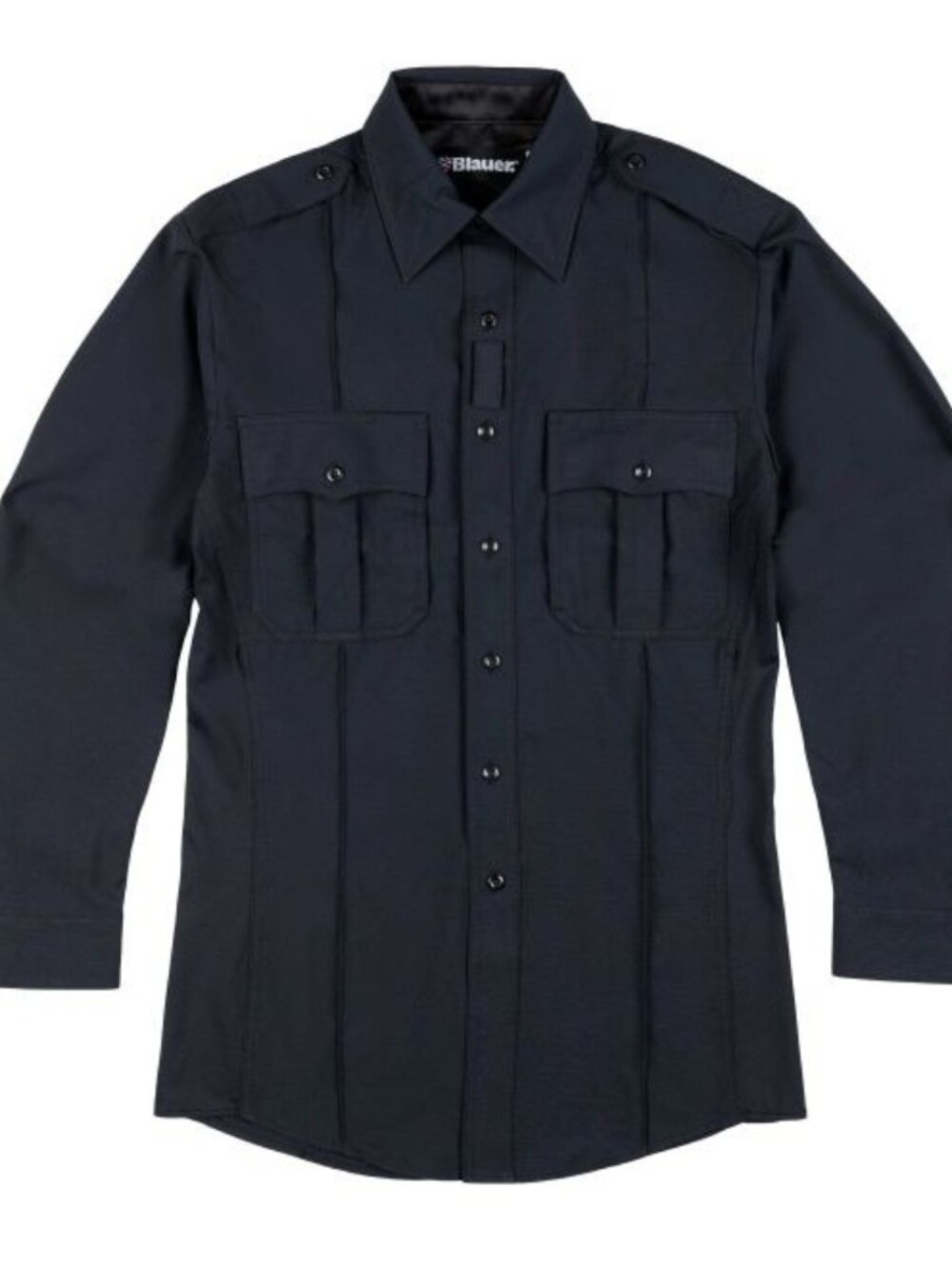 NWT Blauer FLEXRS LS Supershirt Mens 14.5/35 Dark Navy 8671